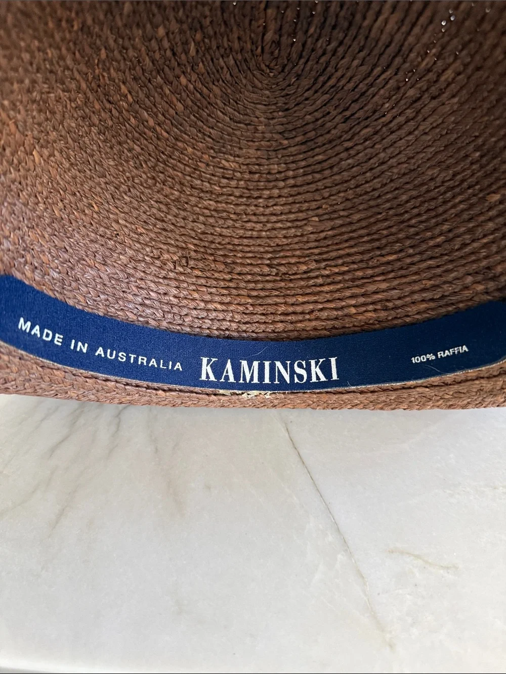Helen Kaminski 100% raffia crochet hat - Picture 3 of 3